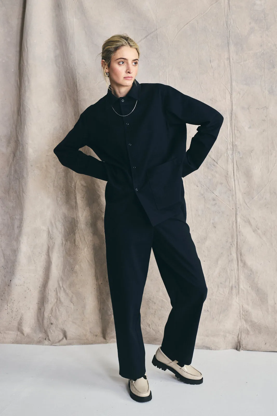 Work Shirt - Midnight Blue sold by Devlyn van Loon