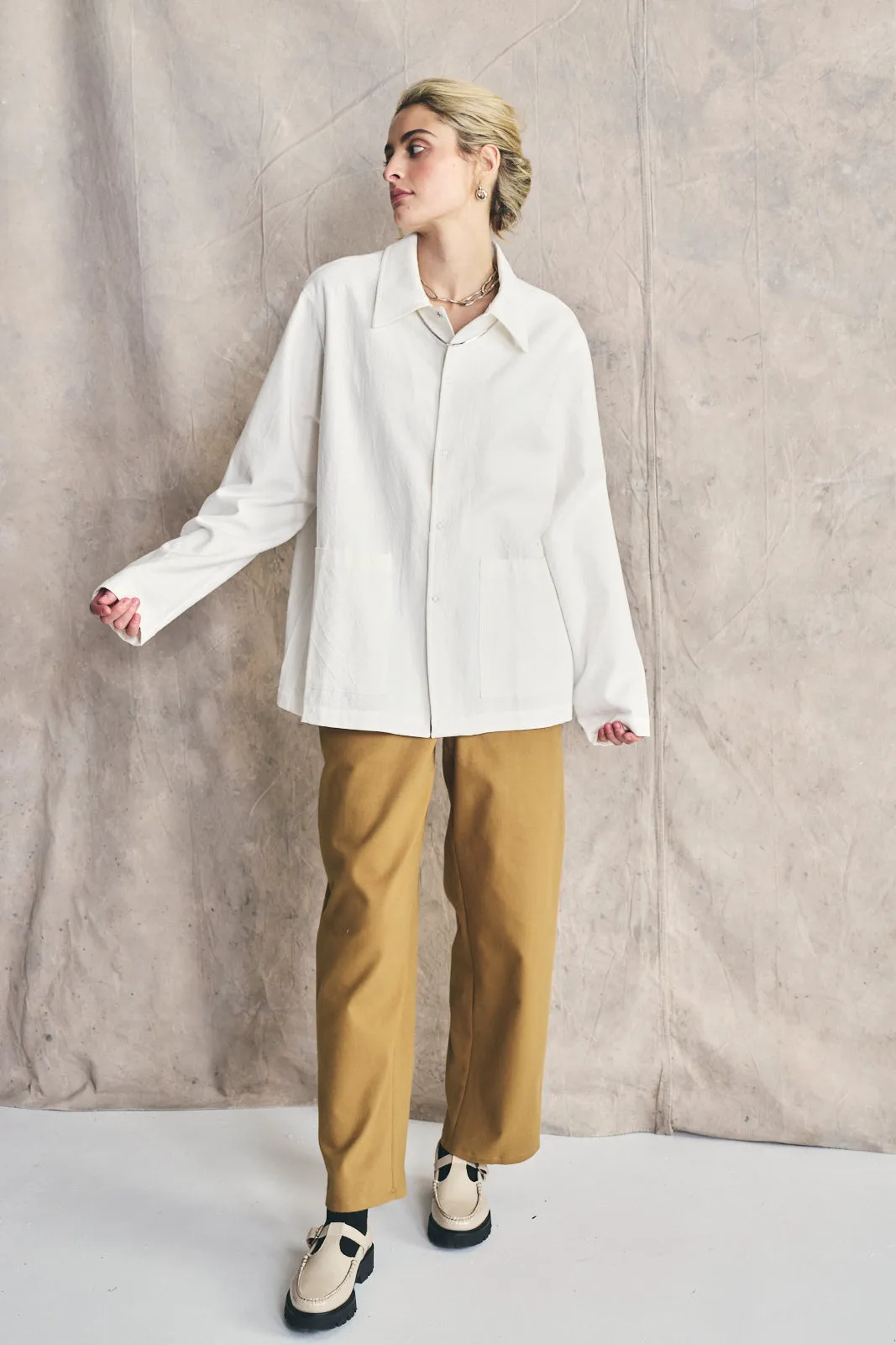 Work Shirt - Parchment sold by Devlyn van Loon product image thumbnail 4
