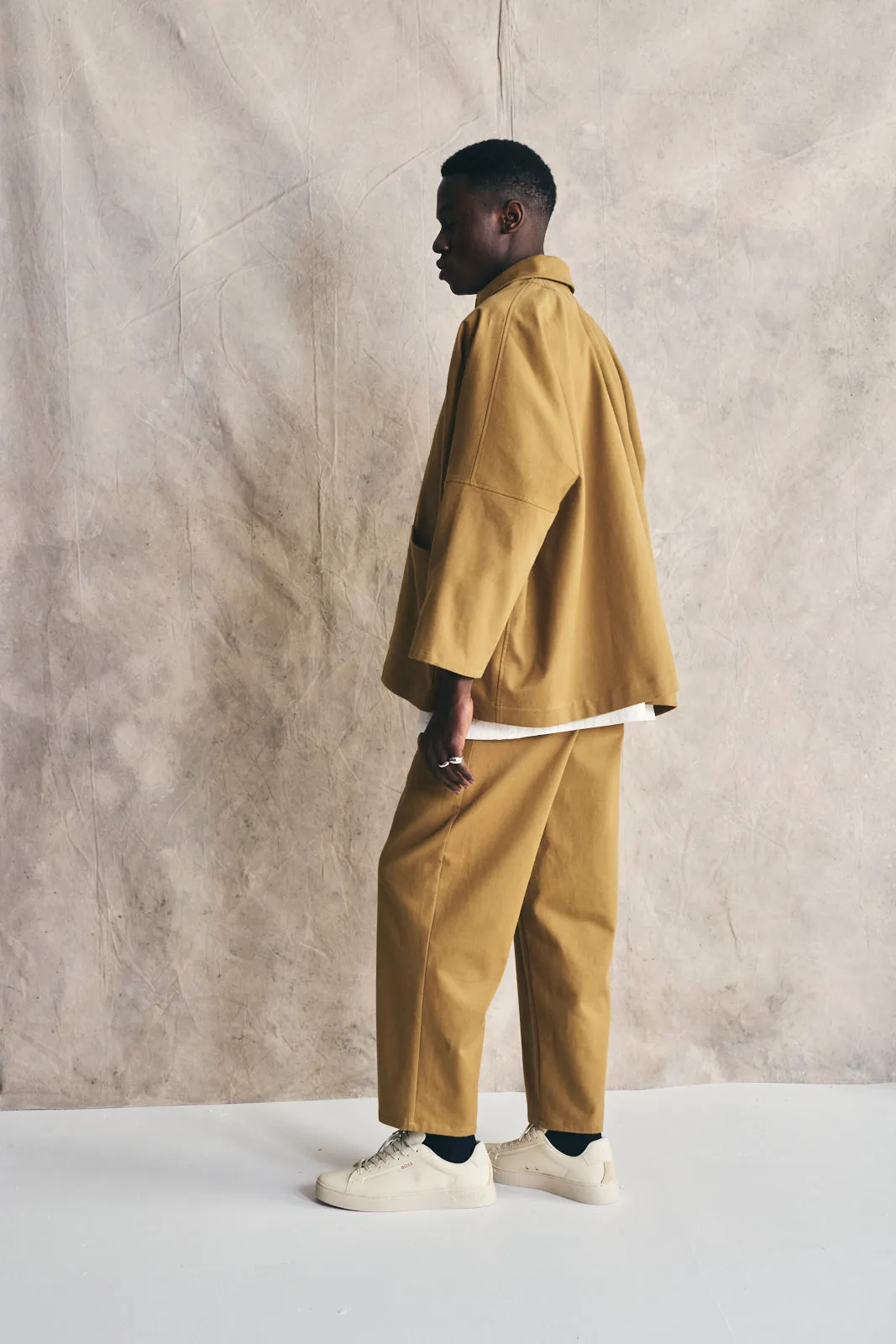 Oversized Shirt Jacket - Wheat sold by Devlyn van Loon product image thumbnail 5