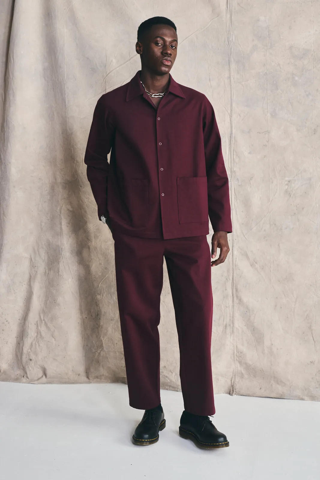 Work Trousers - Deep Cherry sold by Devlyn van Loon product image thumbnail 2