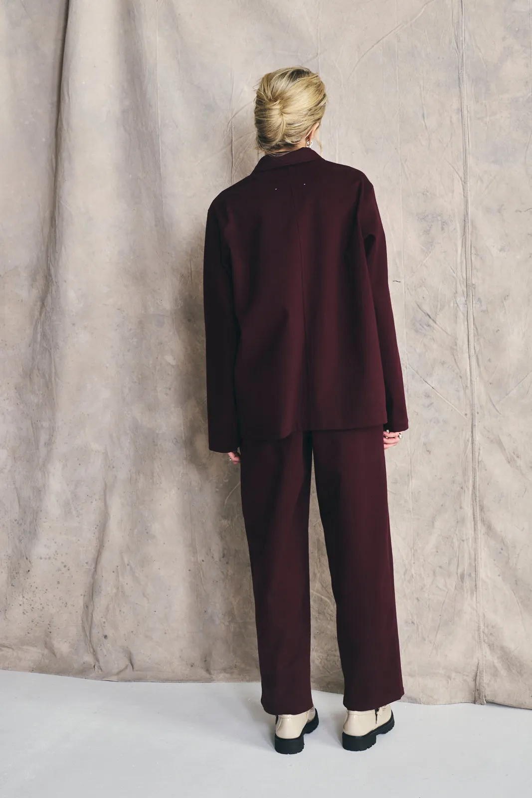 Work Trousers - Deep Cherry sold by Devlyn van Loon product image thumbnail 4
