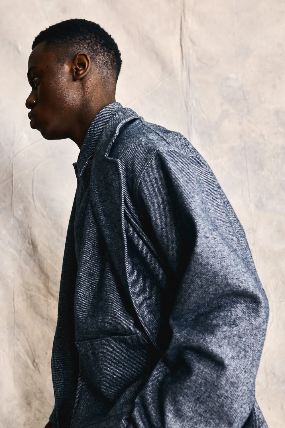 Relaxed Overcoat - Mixed Grey sold by Devlyn van Loon product image thumbnail 3