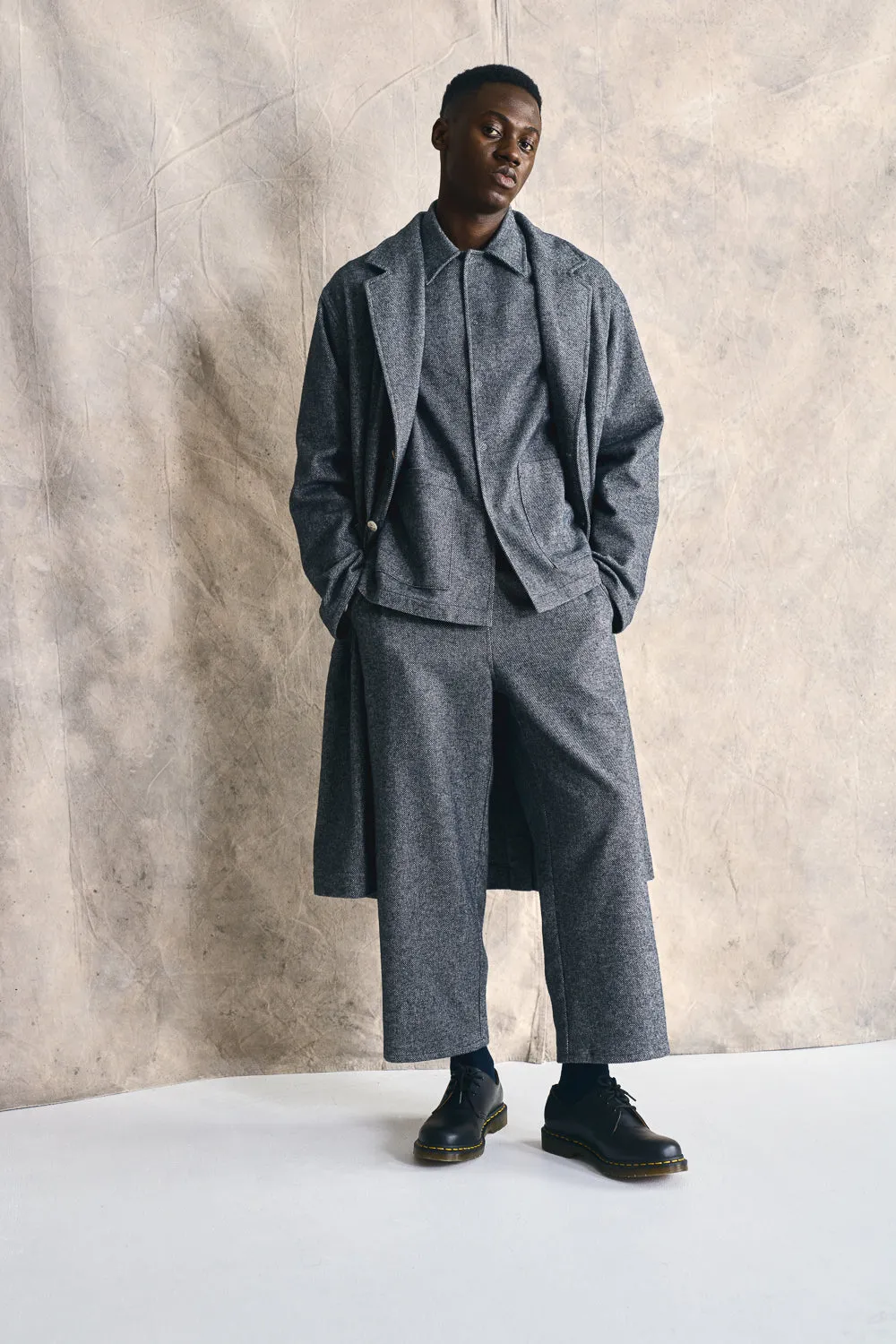 Relaxed Overcoat - Mixed Grey sold by Devlyn van Loon product image thumbnail 5
