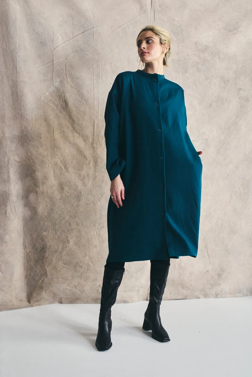 Pleated Shirtdress sold by Devlyn van Loon product image thumbnail 4