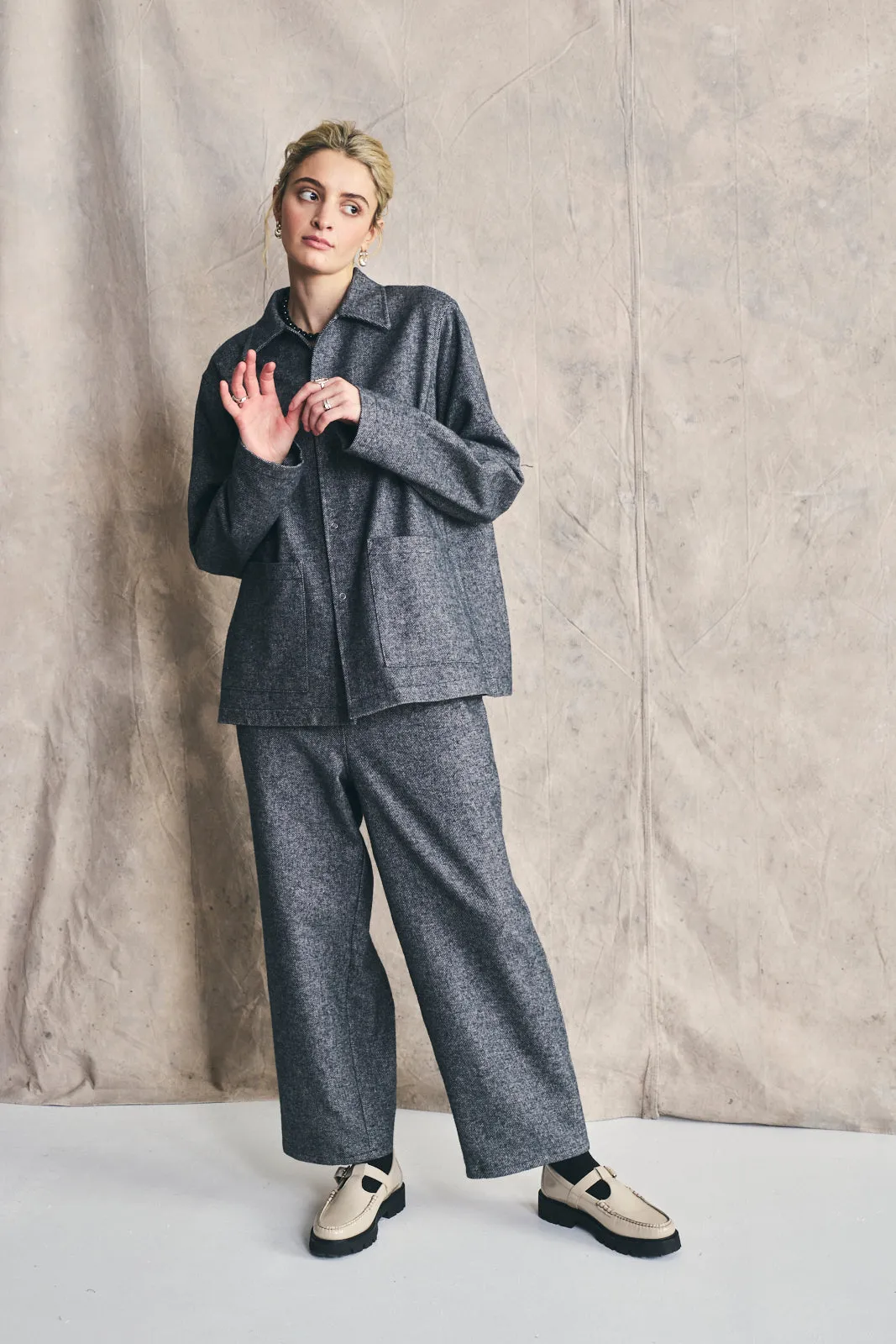 Work Shirt - Mixed Grey sold by Devlyn van Loon