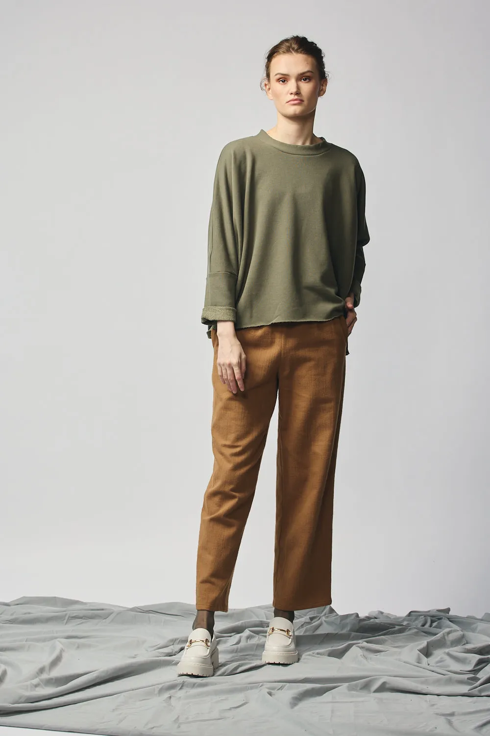 Pullover Sweatshirt - Olive sold by Devlyn van Loon product image thumbnail 2