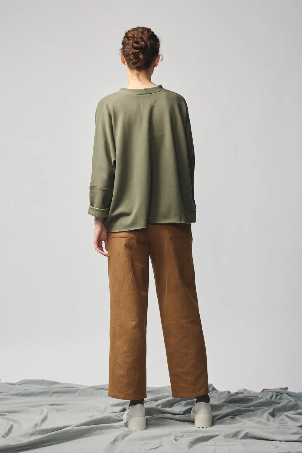 Pullover Sweatshirt - Olive sold by Devlyn van Loon product image thumbnail 4