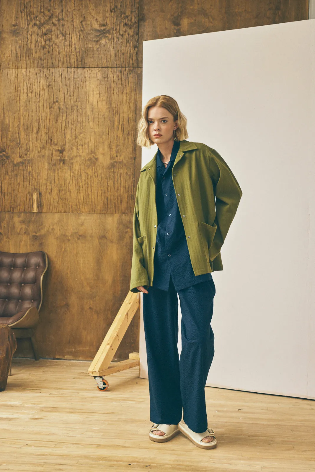Work Shirt - Moss sold by Devlyn van Loon product image thumbnail 3