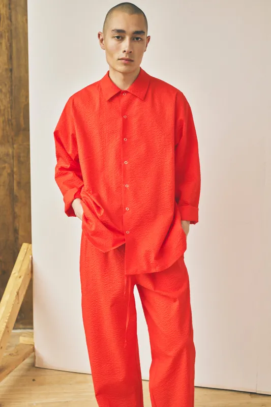 Drawstring Trouser - Tomato made by Devlyn van Loon