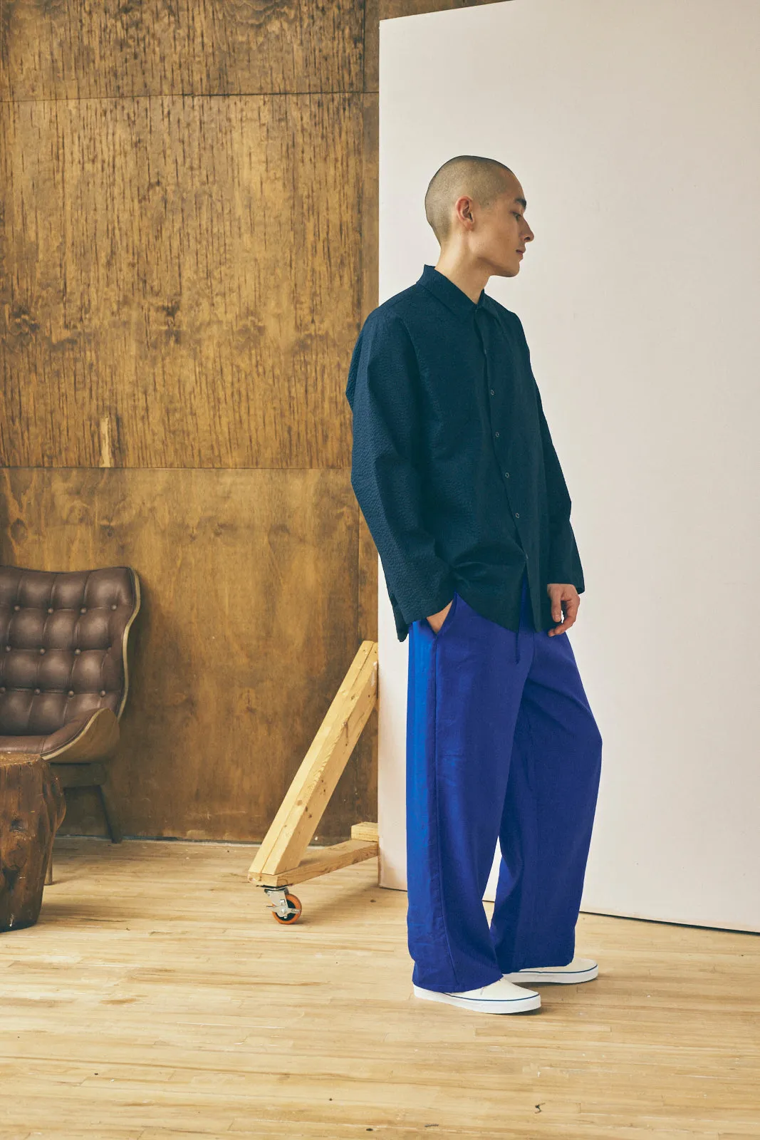 Drawstring Trouser - Lapis sold by Devlyn van Loon product image thumbnail 4