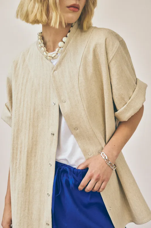 Drawstring Trouser - Lapis made by Devlyn van Loon