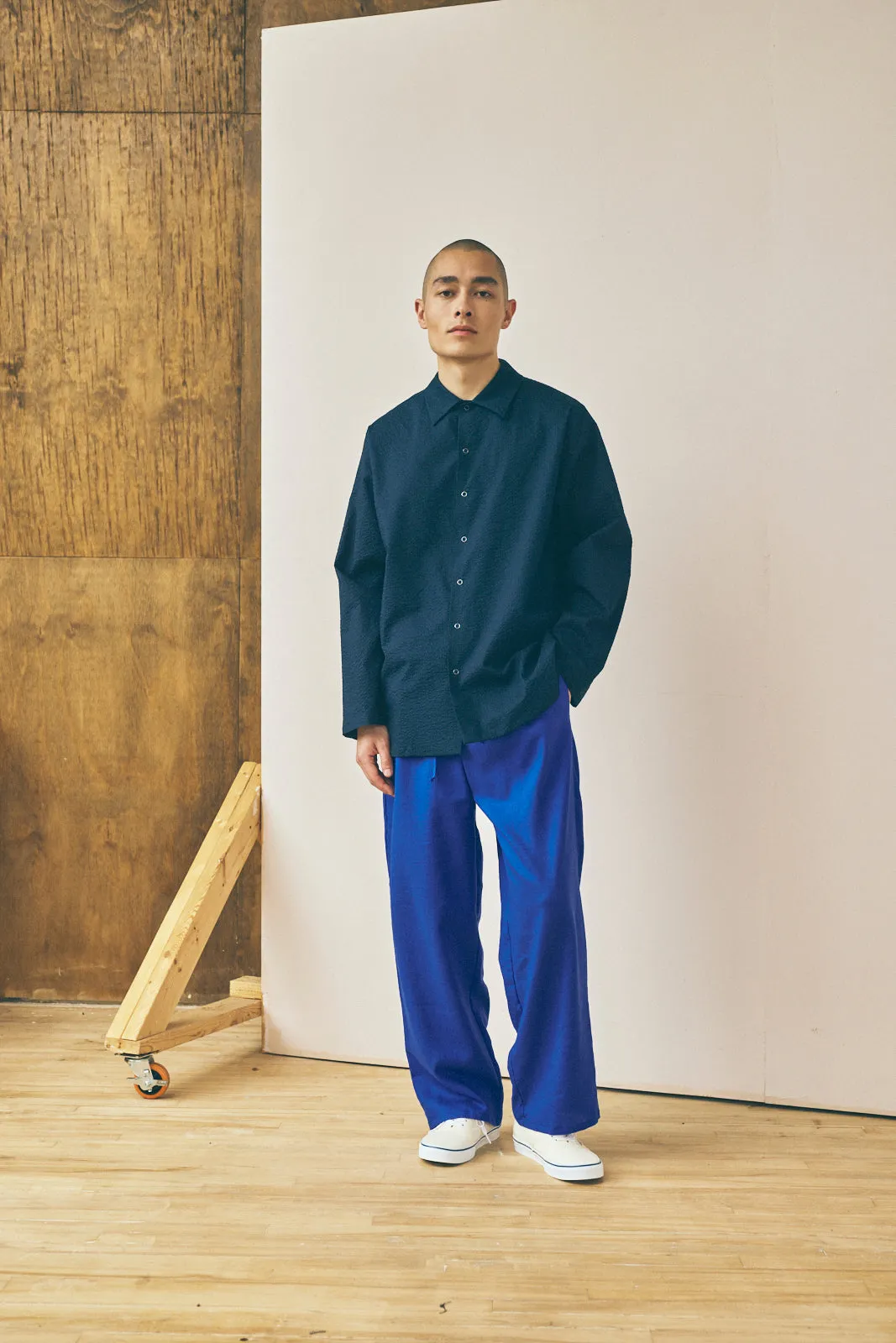 Drawstring Trouser - Lapis sold by Devlyn van Loon product image thumbnail 2