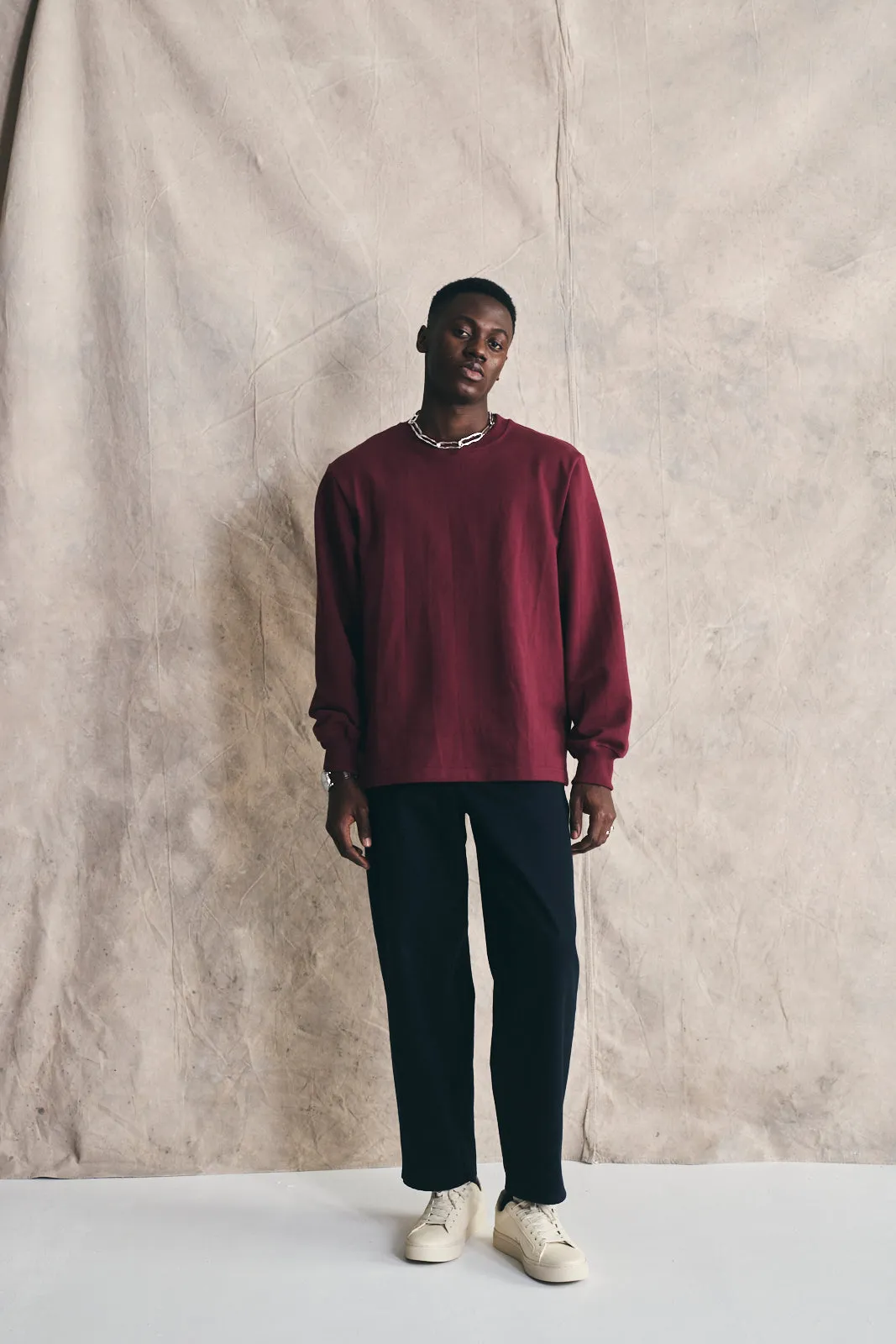 Unisex Crewneck Sweatshirt - Cranberry sold by Devlyn van Loon product image thumbnail 3