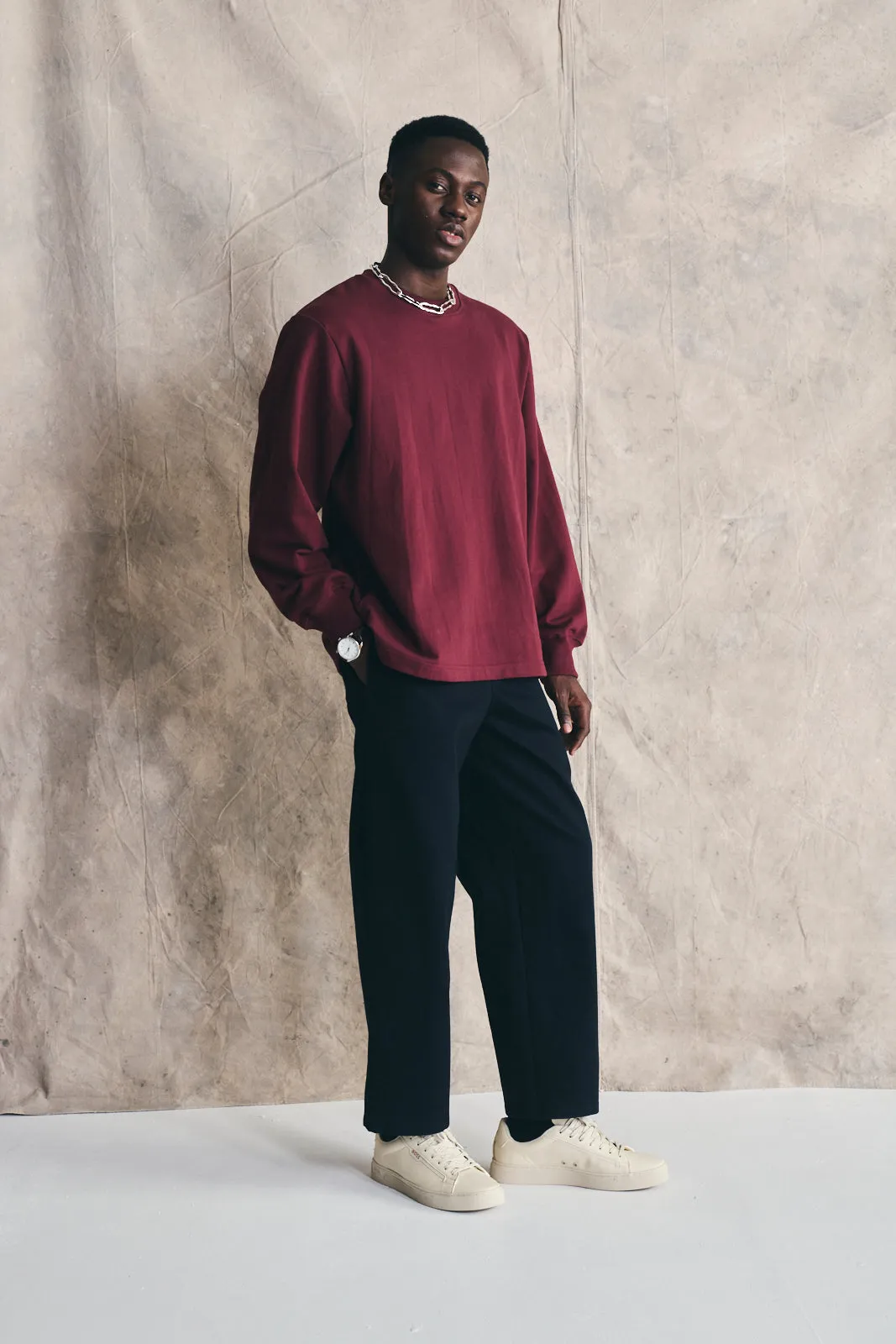 Unisex Crewneck Sweatshirt - Cranberry sold by Devlyn van Loon