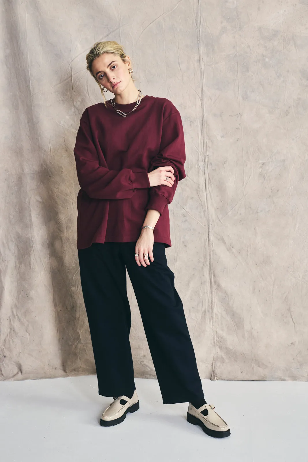 Unisex Crewneck Sweatshirt - Cranberry sold by Devlyn van Loon product image thumbnail 4