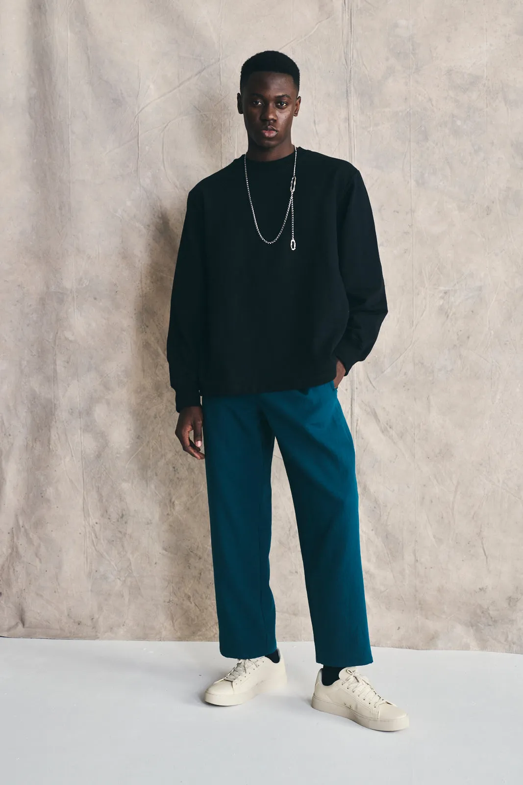 Draped Slacks - Deep Teal sold by Devlyn van Loon