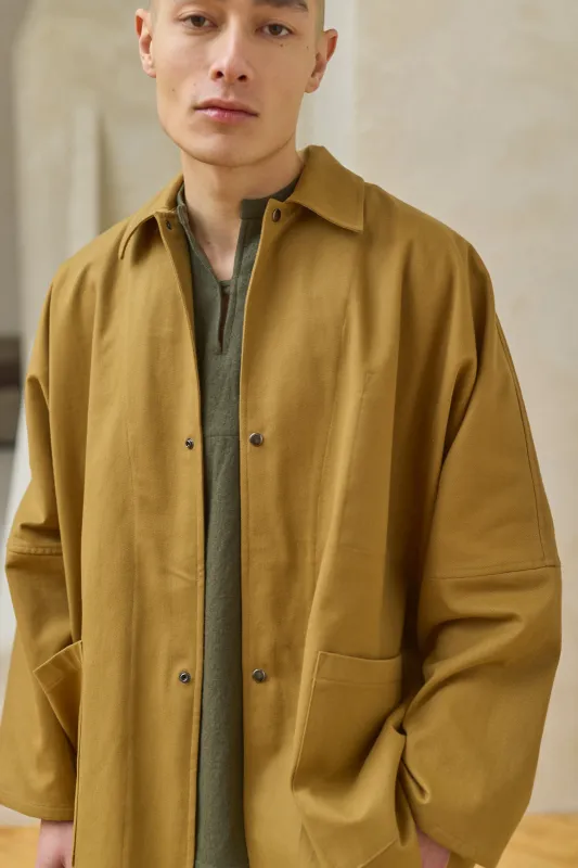Oversized Shirt Jacket - Wheat Pre-order made by Devlyn van Loon