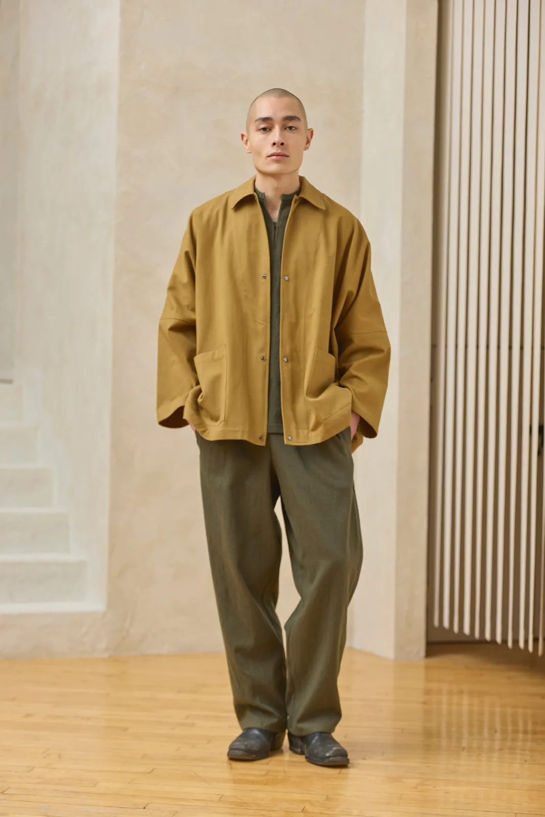 Oversized Shirt Jacket - Wheat Pre-order sold by Devlyn van Loon product image thumbnail 5