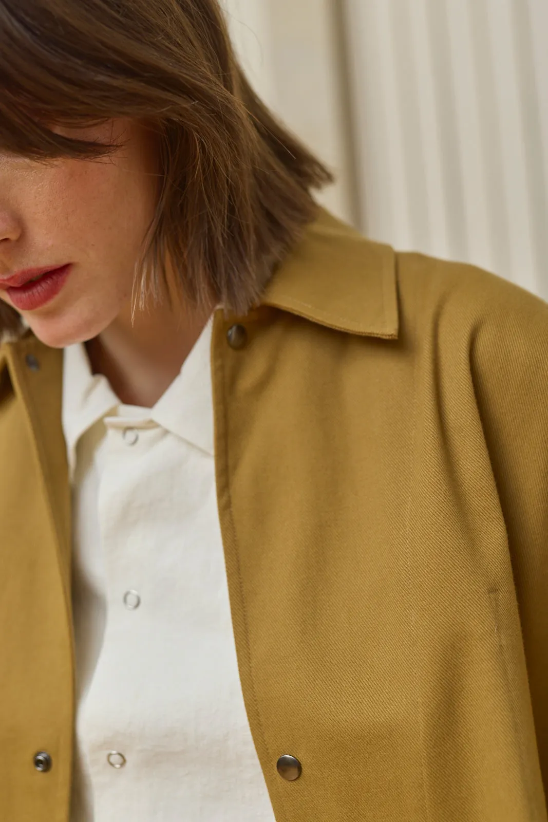 Oversized Shirt Jacket - Wheat Pre-order sold by Devlyn van Loon product image thumbnail 4