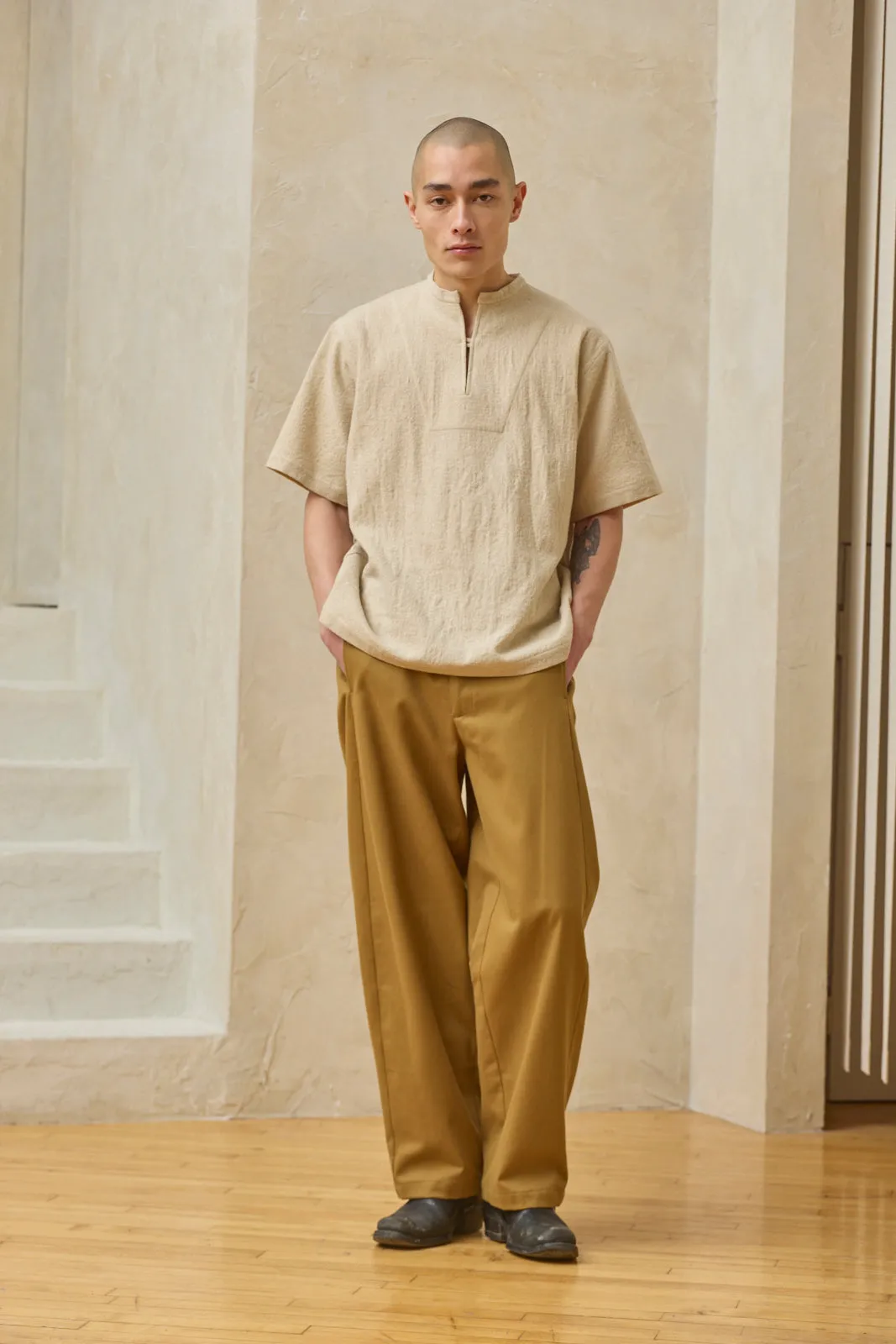 Fisherman T-Shirt - Cream sold by Devlyn van Loon product image thumbnail 4