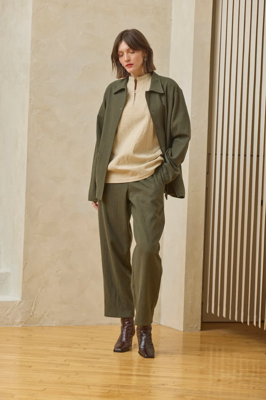 Work Trouser - Deep Moss sold by Devlyn van Loon product image thumbnail 2
