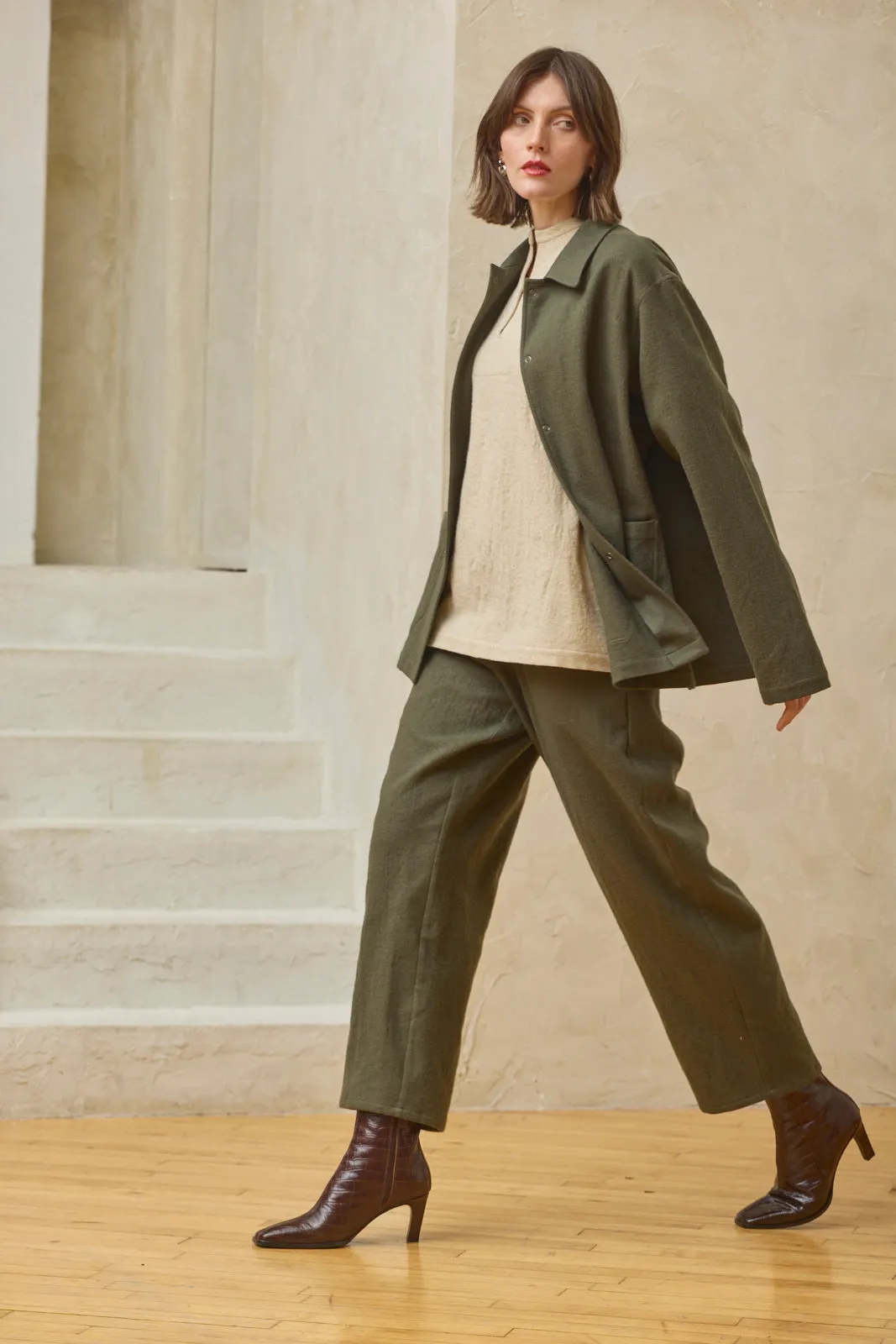 Work Trouser - Deep Moss sold by Devlyn van Loon product image thumbnail 4