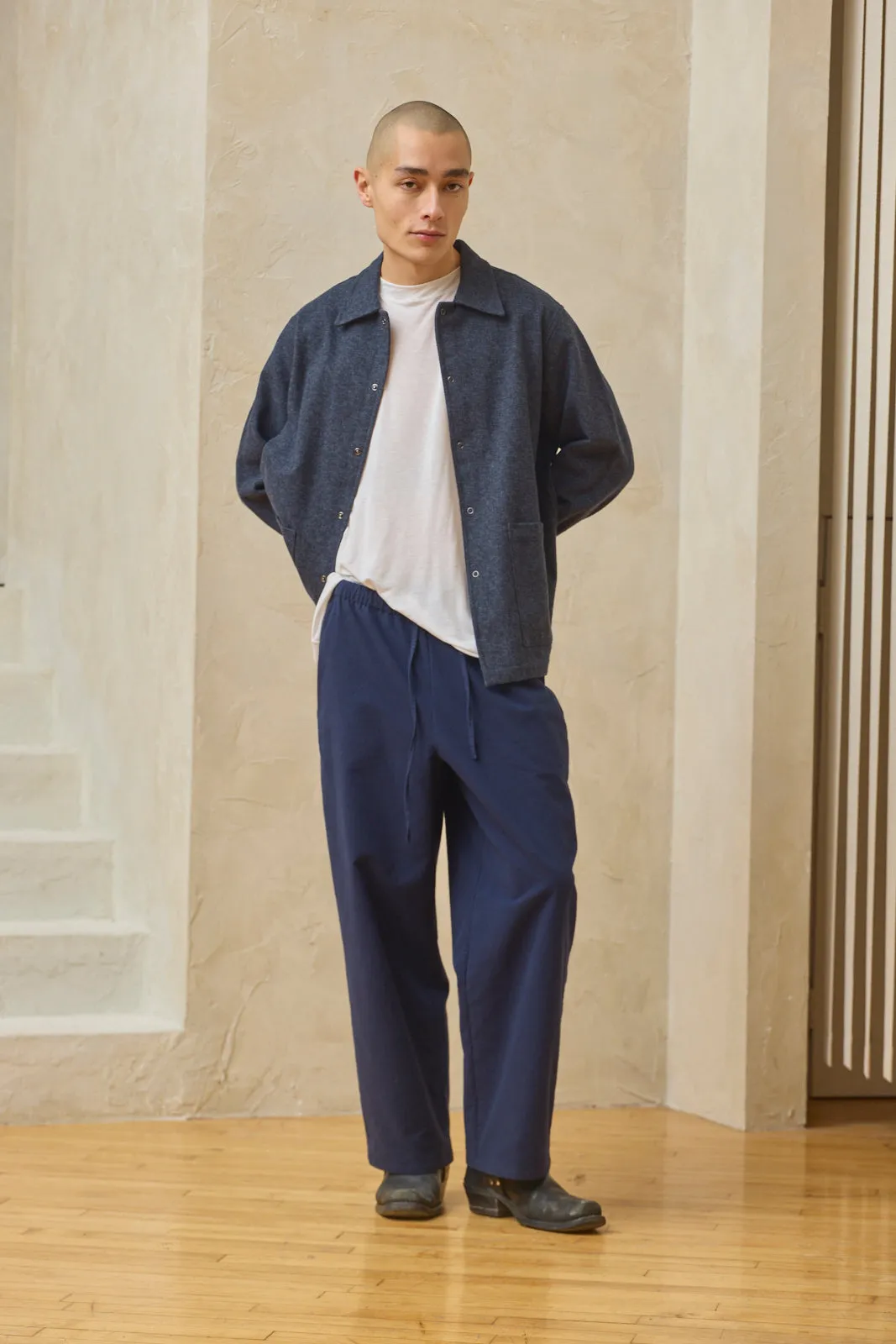 Drawstring Trouser - Ink Blue sold by Devlyn van Loon product image thumbnail 3