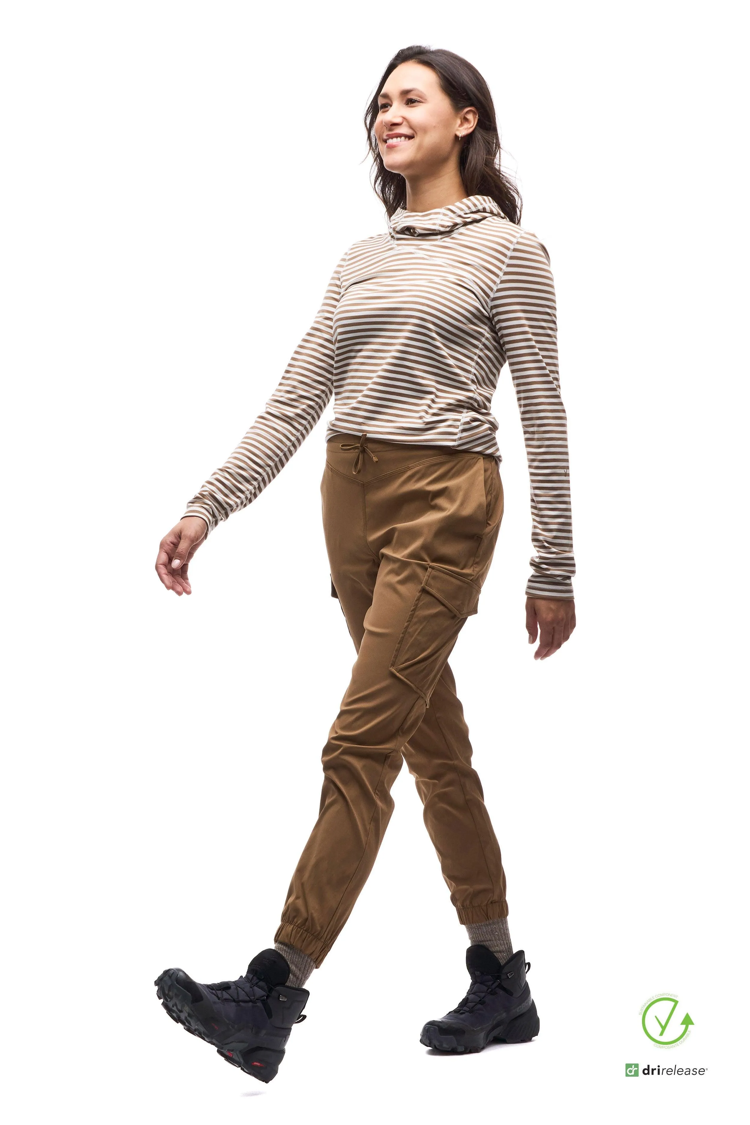 TULUM LONG SLEEVE HOODED SHIRT sold by Indyeva product image thumbnail 5