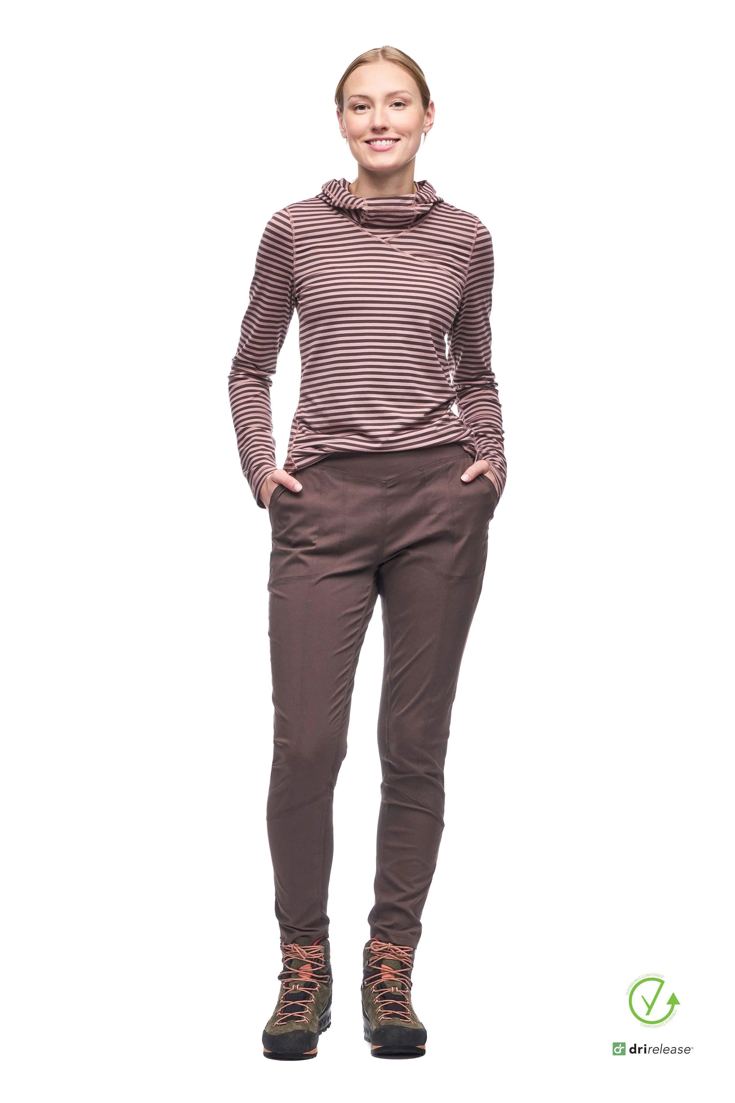 TULUM LONG SLEEVE HOODED SHIRT sold by Indyeva