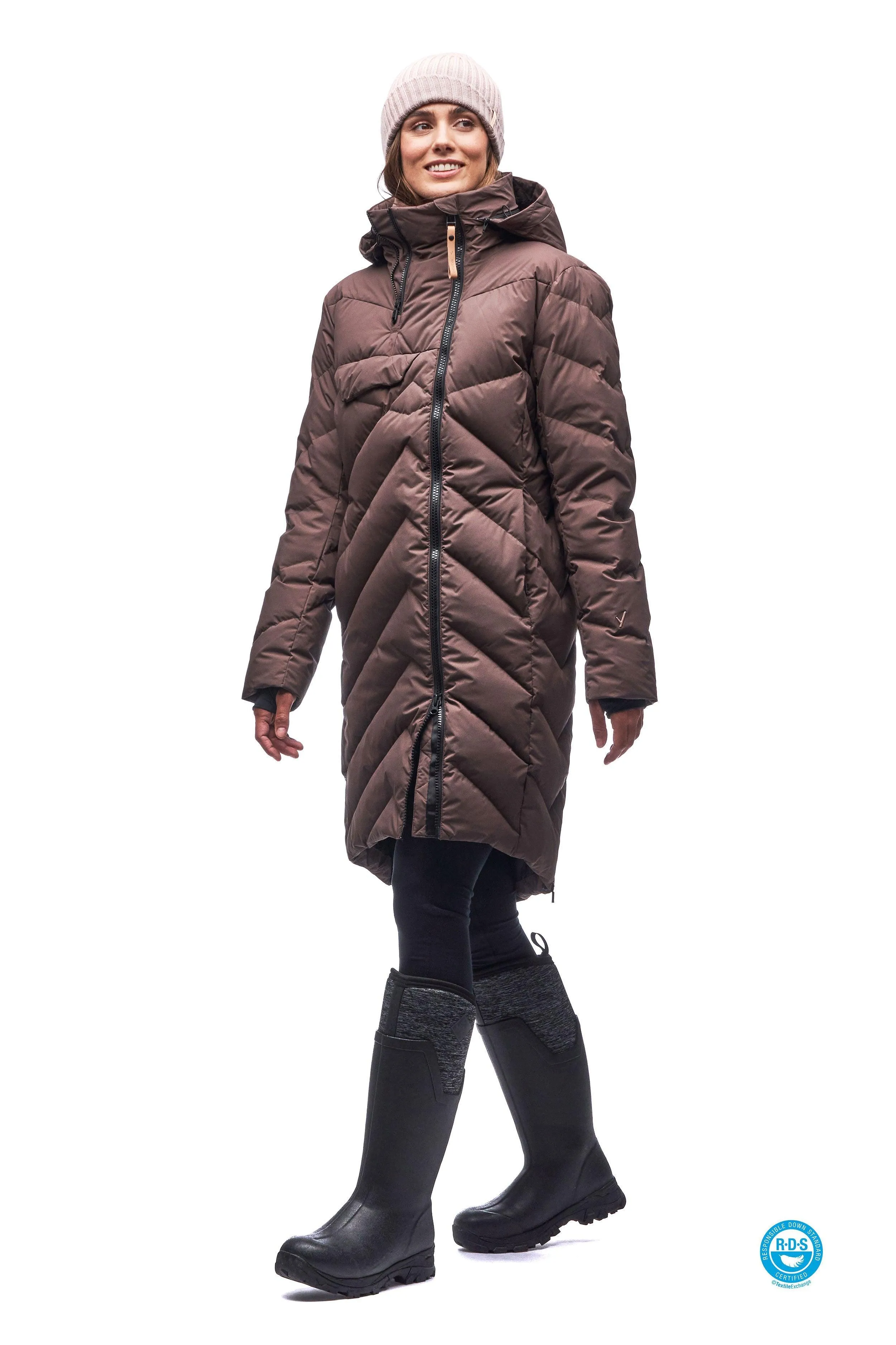 LEGGERO QUILTED DOWN BLEND PARKA sold by Indyeva product image thumbnail 4