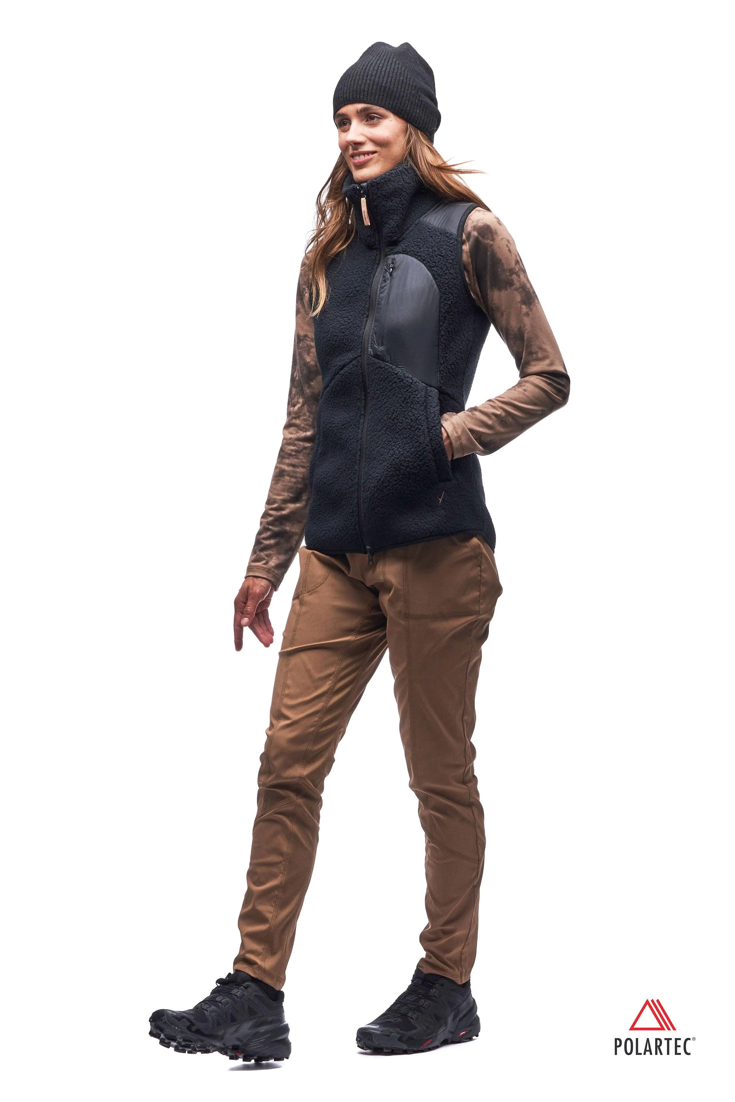 CORDERO FULL-ZIP SLEEVELESS VEST sold by Indyeva product image thumbnail 2
