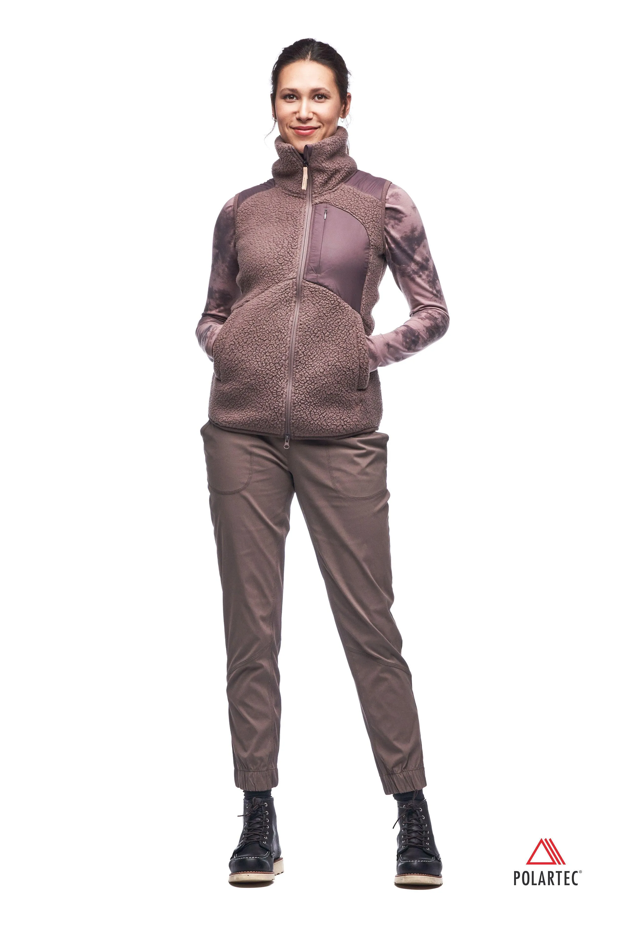 CORDERO FULL-ZIP SLEEVELESS VEST sold by Indyeva product image thumbnail 4