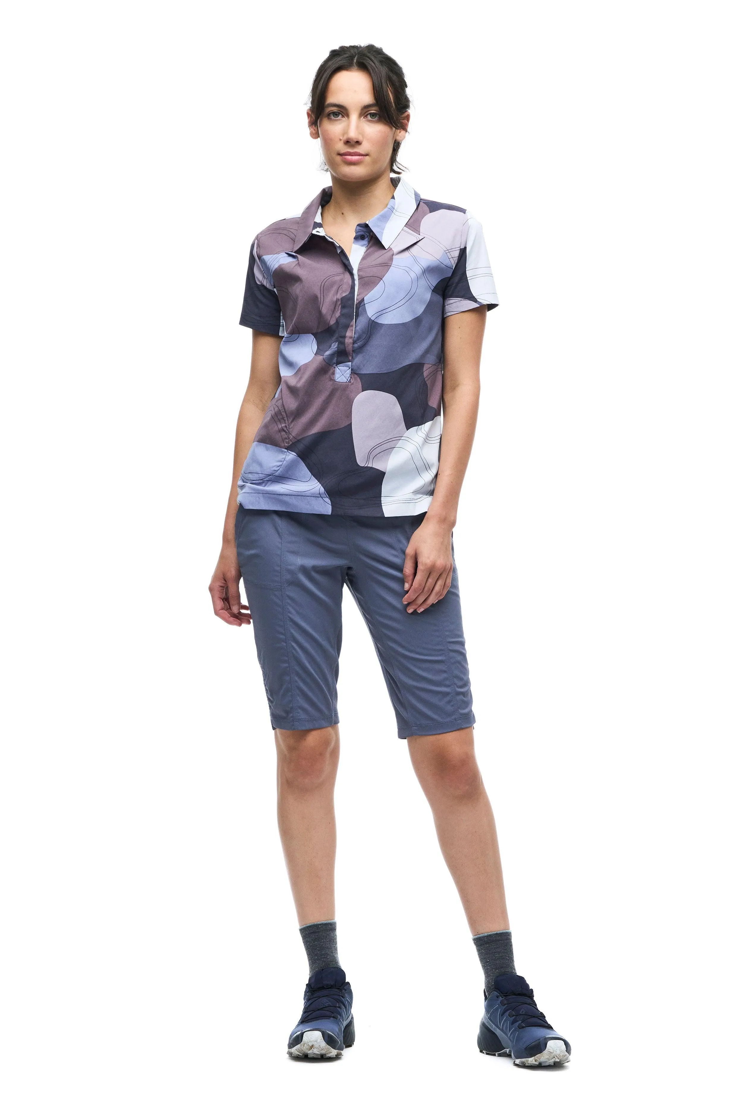 Short Sleeve Button Shirt JAZDA III sold by Indyeva