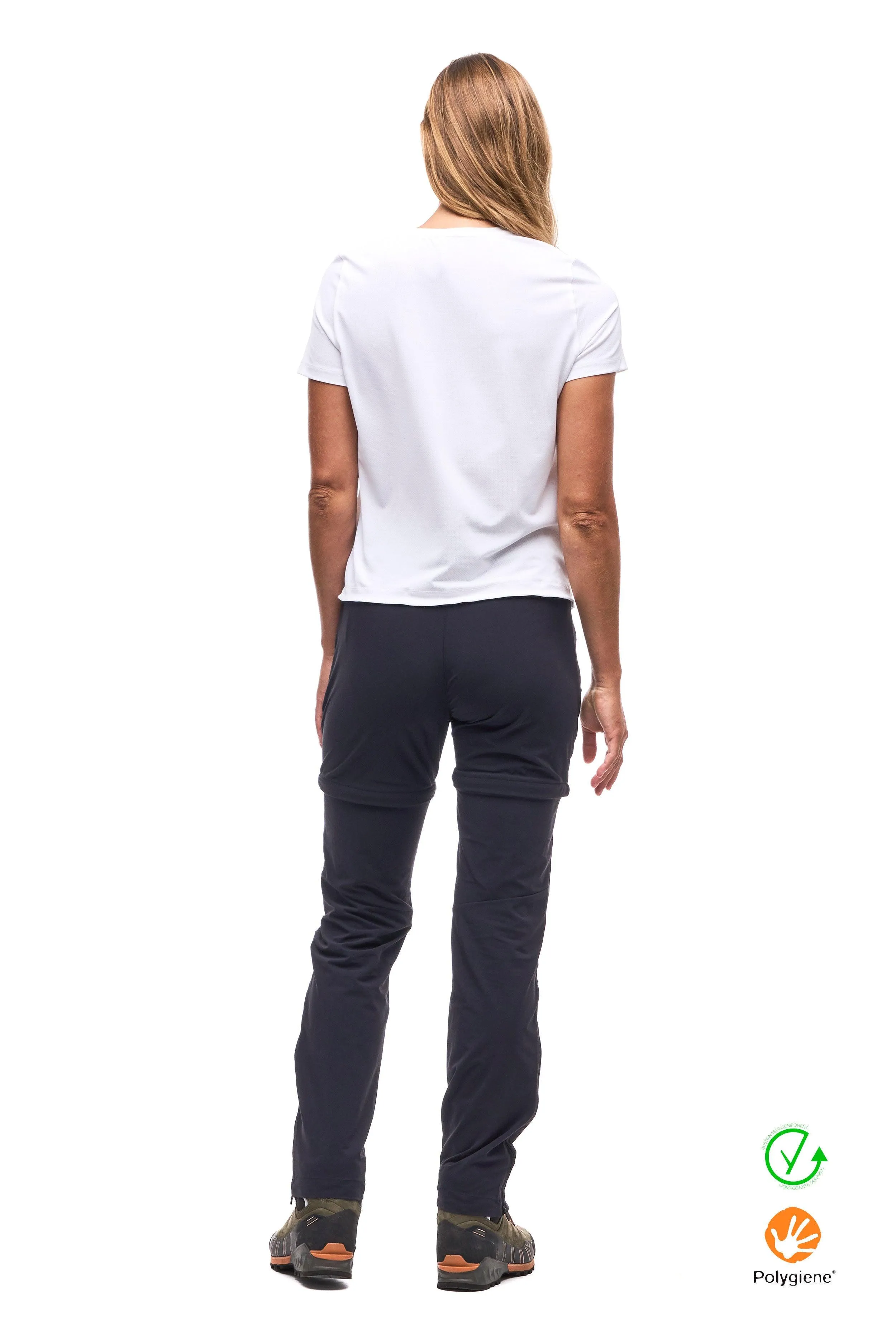 V-Neck T-Shirt With Tie Hem DIPORTO sold by Indyeva product image thumbnail 5