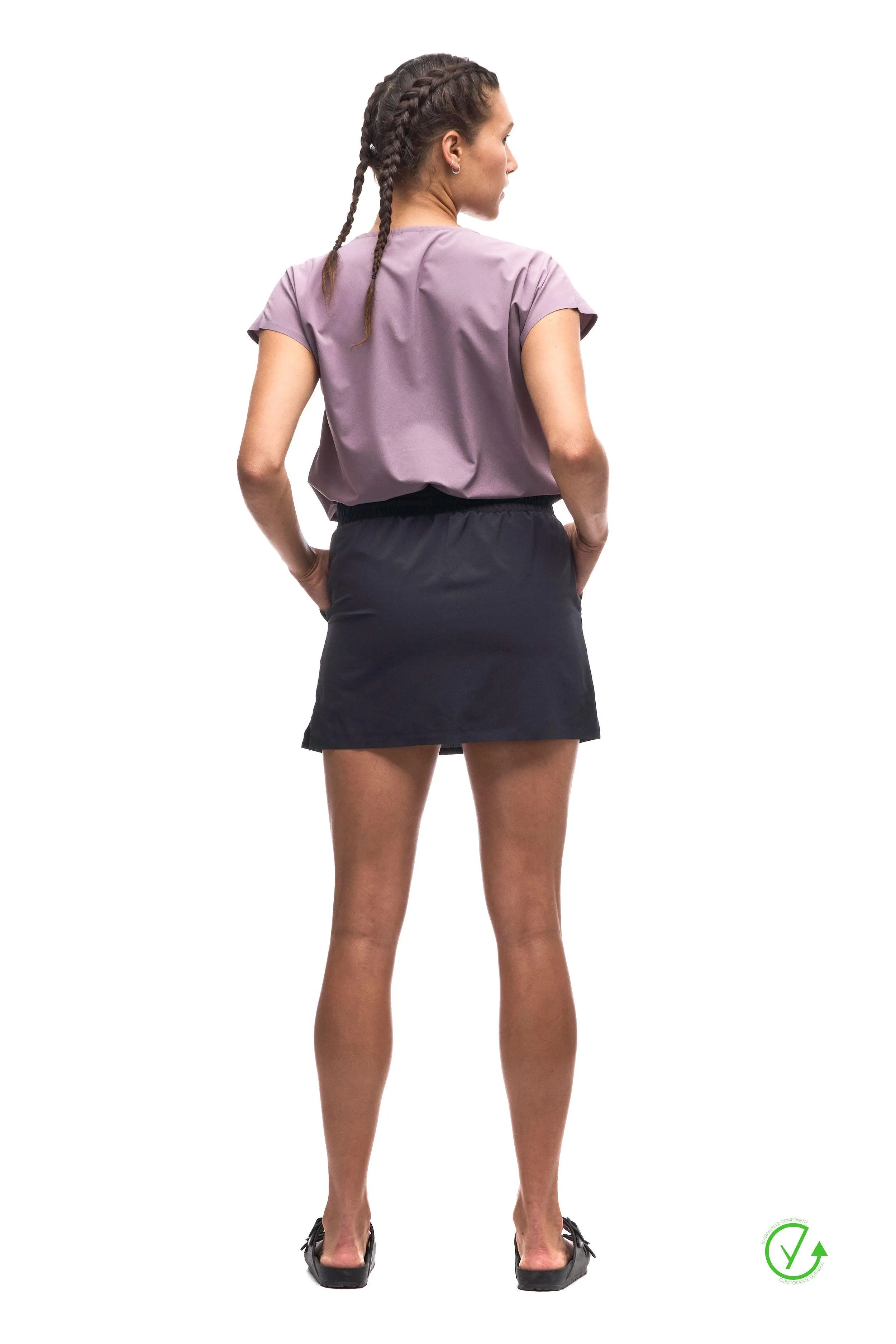 Regular Waist Skort ALOKAYA sold by Indyeva product image thumbnail 2