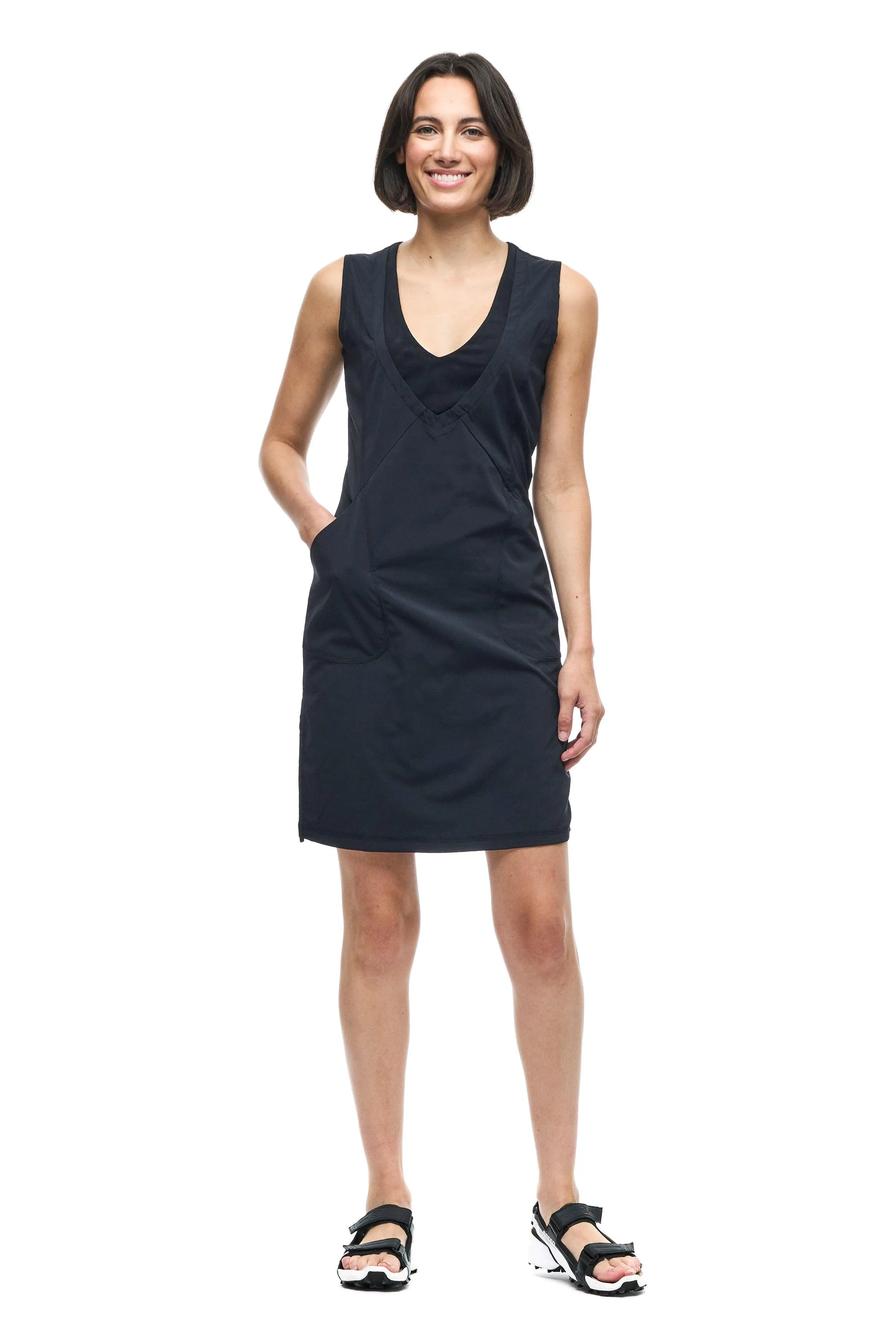 Knee Length Sleeveless Dress LIIKE IV sold by Indyeva