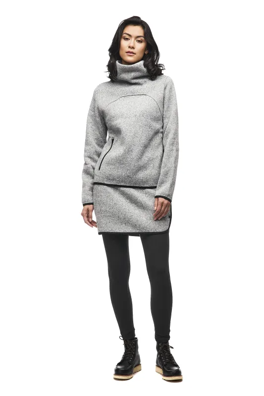 SATU SKIRT UPCYCLED - Fleece skirt sold by Indyeva