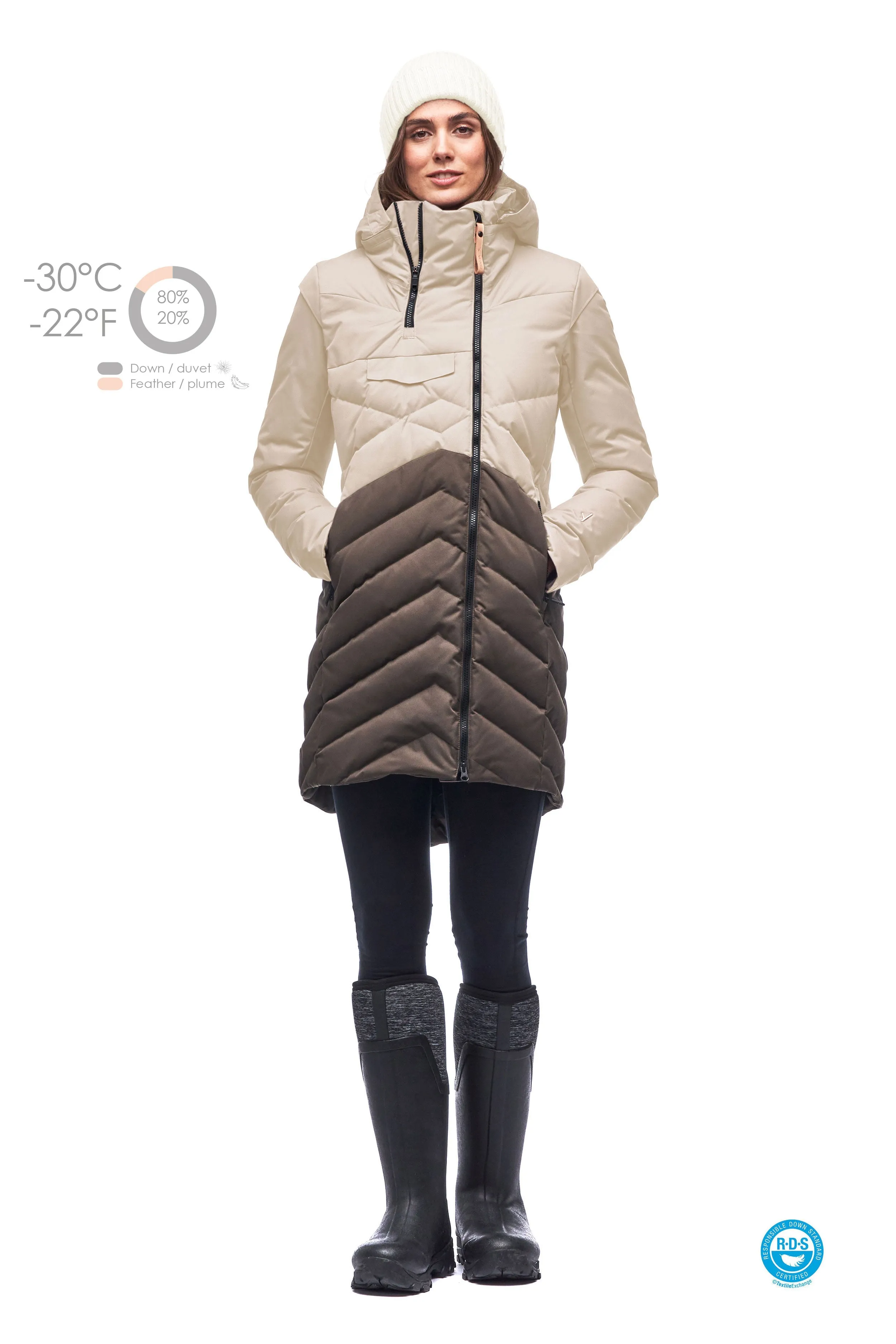 RE -DESIGN AYABA II CB BLEND JACKET sold by Indyeva product image thumbnail 4