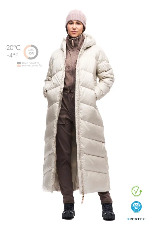 LONG LONG QUILTED DOWN COAT sold by Indyeva