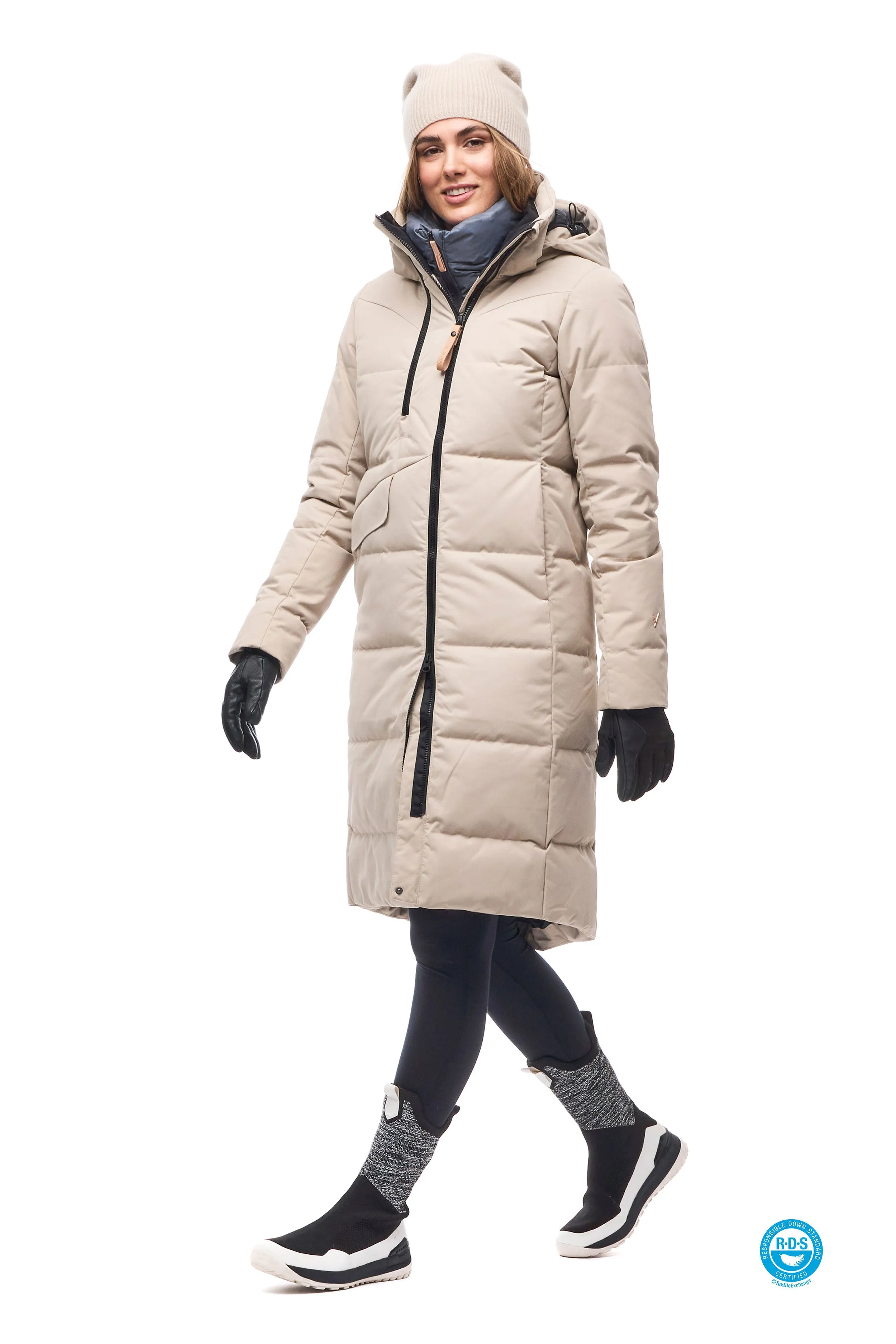 MACO QUILTED DOWN BLEND PARKA sold by Indyeva product image thumbnail 3