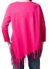 Tassel Hem Crew Tee sold by Kate Hewko