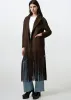 Long Fringe Hem Coat sold by Kate Hewko