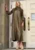 Gold Threaded Glam Maxi Dress sold by Kate Hewko