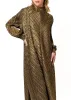 Gold Threaded Glam Maxi Dress sold by Kate Hewko