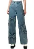 Denim Bow Cargo Pant sold by Kate Hewko