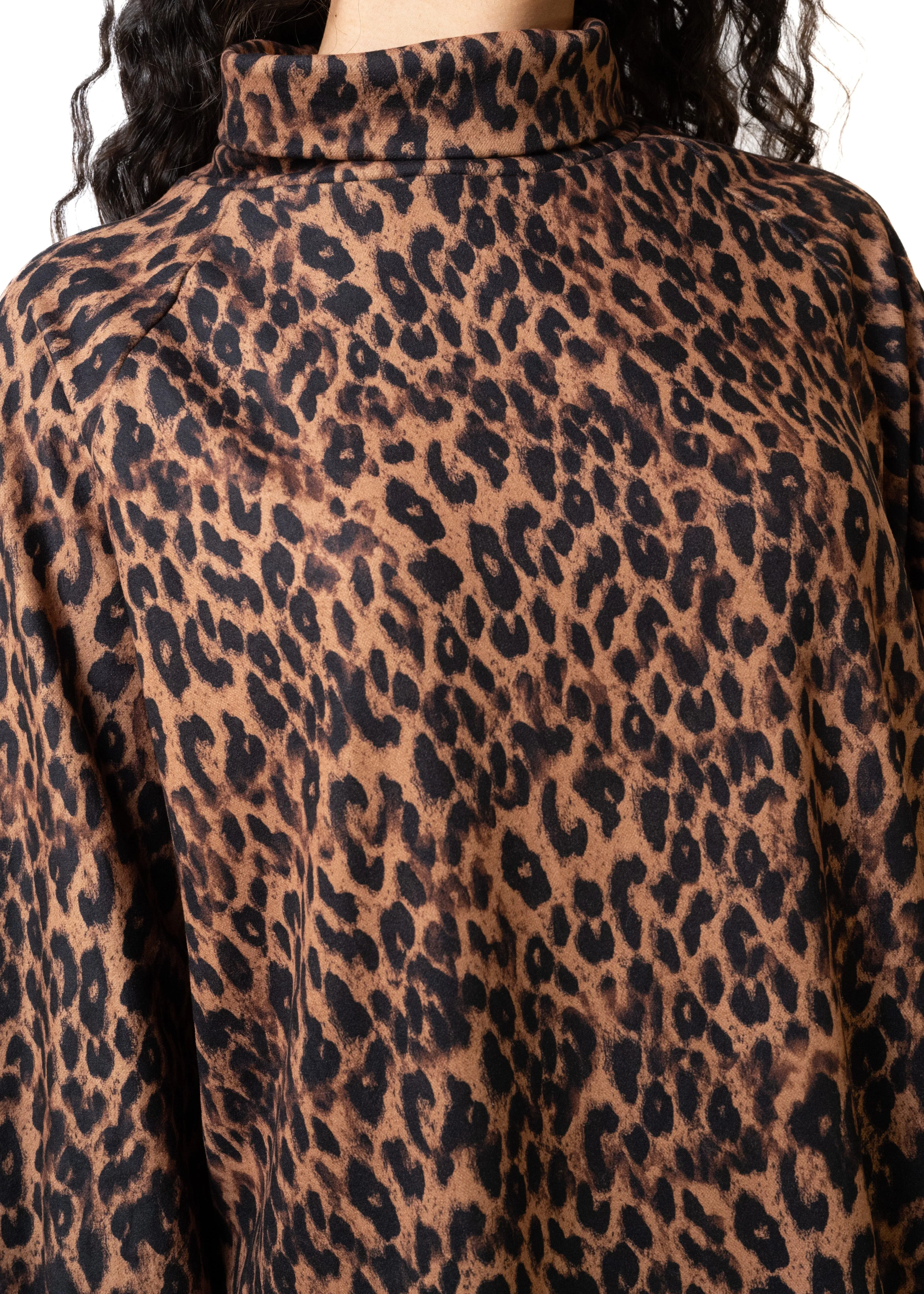 Leopard Turtleneck Tunic sold by Kate Hewko product image thumbnail 5