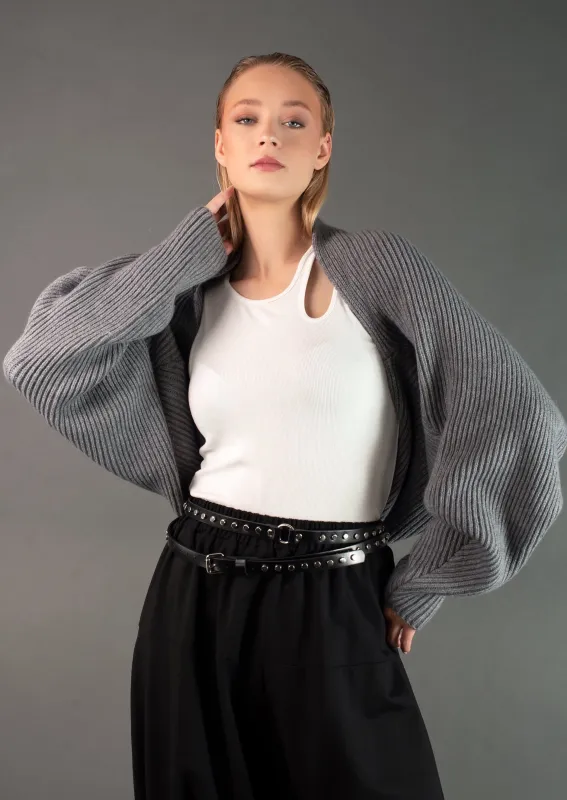 Chunky Knit Shrug sold by Kate Hewko