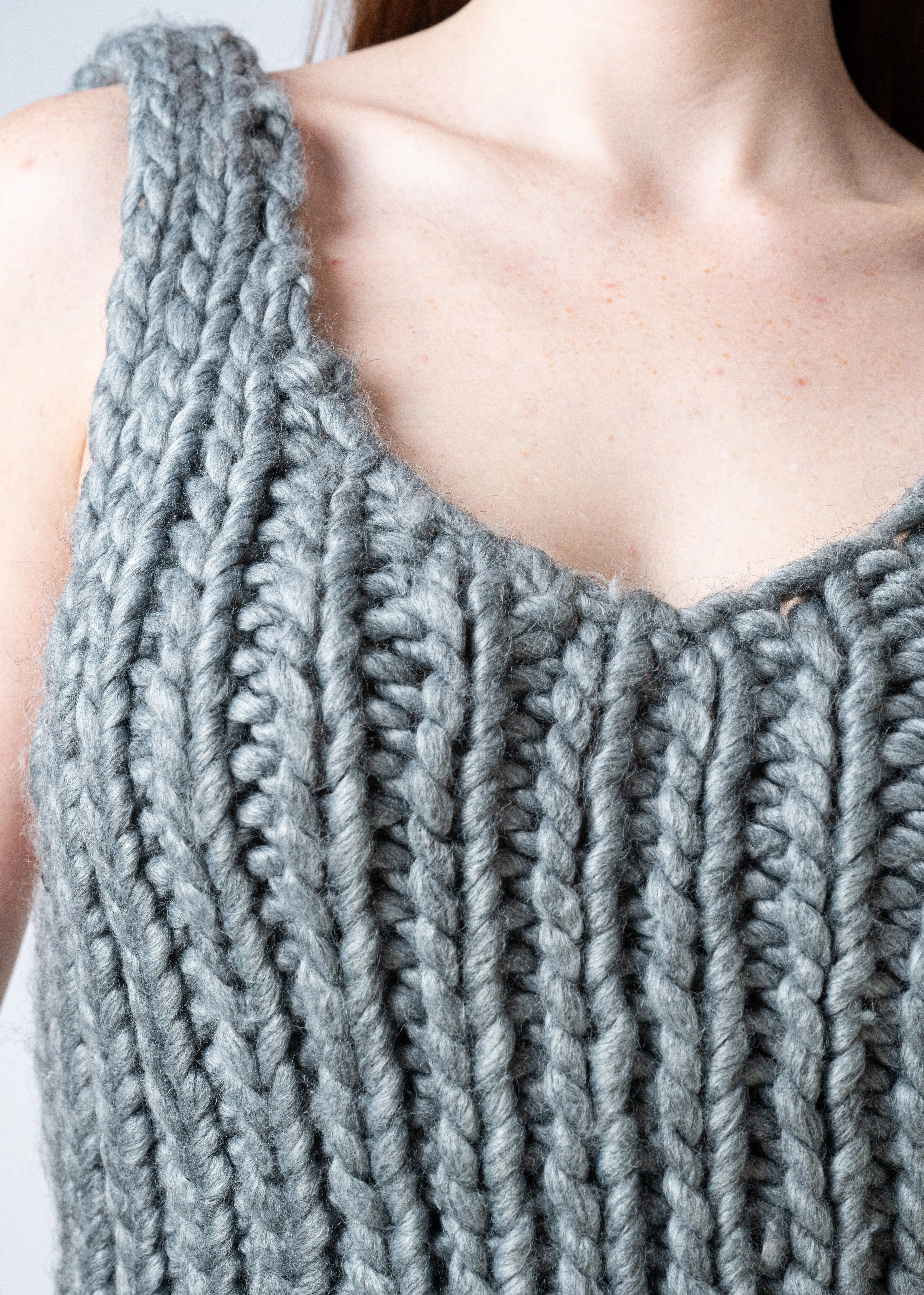 Cropped Knitted Tank sold by Kate Hewko product image thumbnail 2