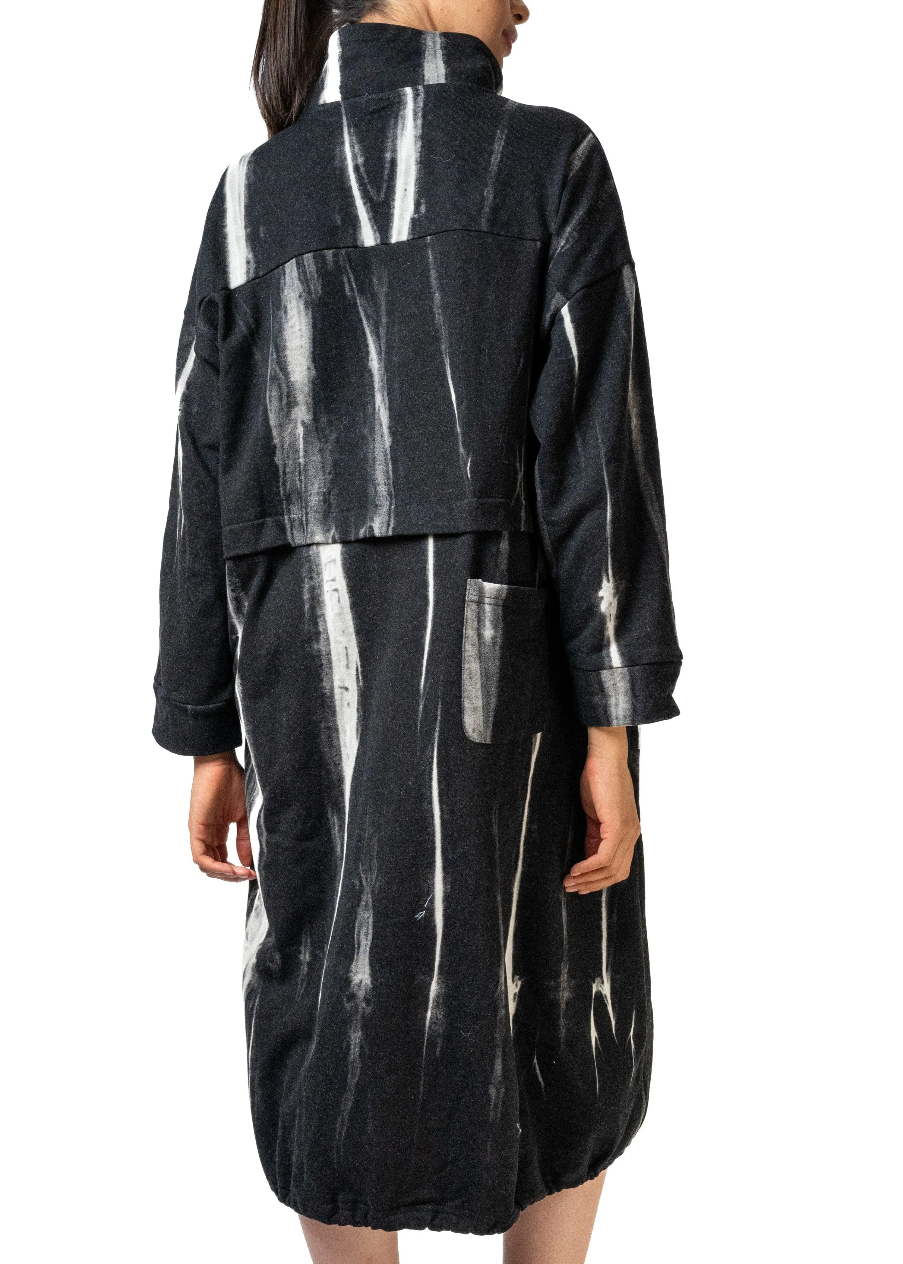 Lightweight Mock Neck Zip Up sold by Kate Hewko product image thumbnail 4