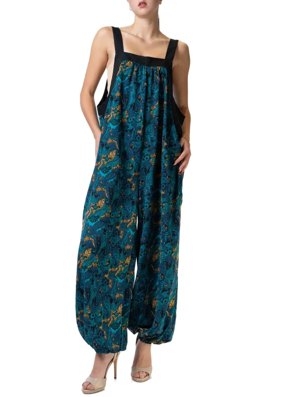 Paisley Printed Overalls sold by Kate Hewko